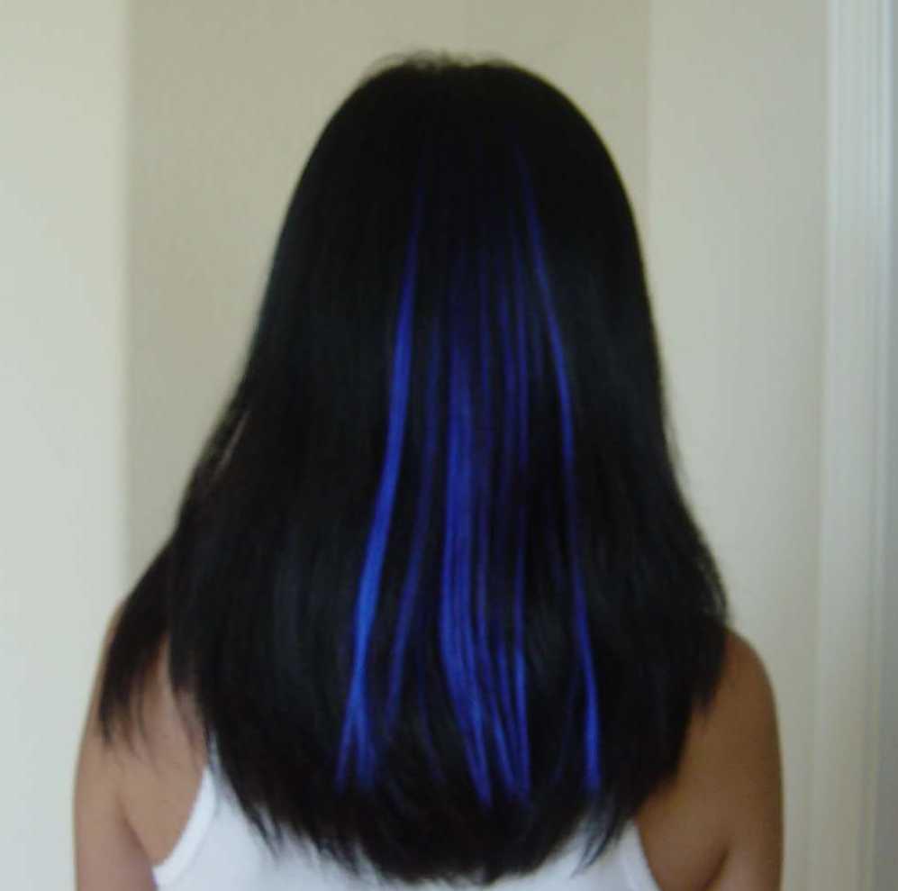 Blue Hair Dye Pictures Of My Blue Hair Extensions