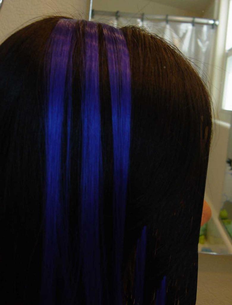 Blue Hair Dye: Pictures of My Blue Hair Extensions