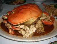 tamarind crab at Thanh Long