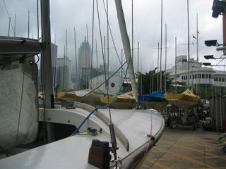 Flying 15 at Royal Hong Kong Yacht Club