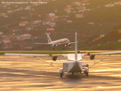 Josefa D'Obidos aterra na Madeira