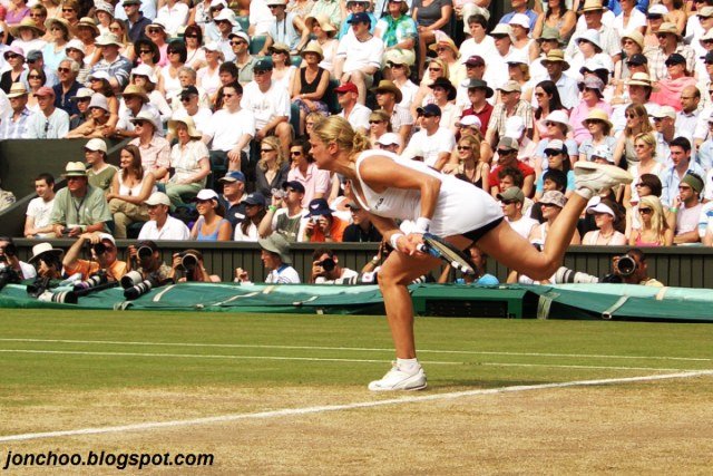 jonchoo: My Wimbledon Centre Court Ladies Quarter Finals 