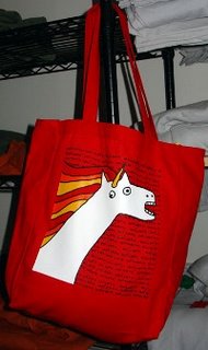 unicorn tote bag
