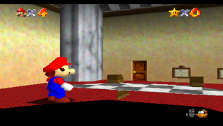 Super Mario 64 without clipping