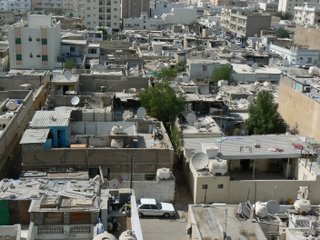 A poor area of Doha
