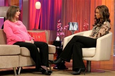 Lisa Clark, appearing on The Tyra Banks Show