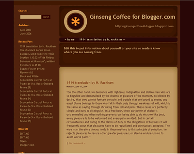 Ginseng Coffee Screenshot