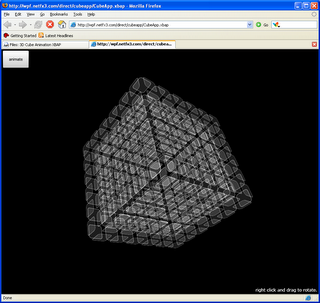 3D cube animation XBAP in Firefox using IETab