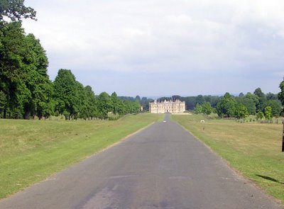the drive to longleat house