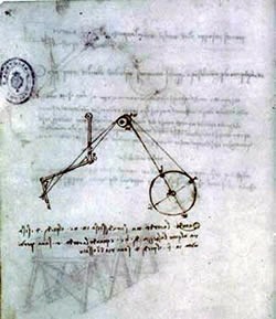 Da Vinci Robot Sketch
