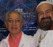 Arq. Dr. Leonell Lechuga del Espacio Metatron con el Sheikh GG::