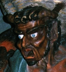 The Rennes church demon-guardian