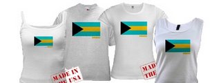 Bahamas Flag description shirts