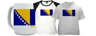 Bosnian Flag T-shirts
