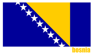 Bosnian Flg, Bosnia Flag, Flag of Bosnia