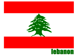 picture of Lebanon Flag Lebanese Flag