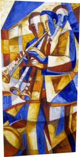 El Clarinetista Azul por Aida Emart