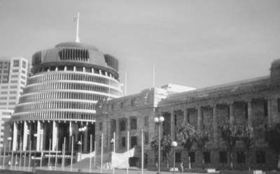 NZ Parliament House and The Beehive