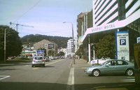 Wellington's 'Silver Mile' - Wakefield St near the Duxton Hotel