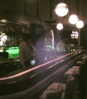 Mystery Bar #42 - barstools and lights
