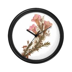 Morning Weeds Wall Clock