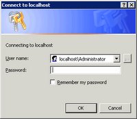 Connect to localhost