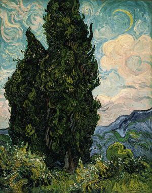 Vincent Van Gogh [1853-1890] | Ciprestes | [1889]
