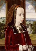 Jean Hey, Margaret of Austria, ca. 1490