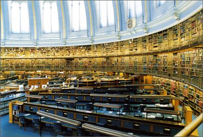 The Reading Room, now turned into an inert monument