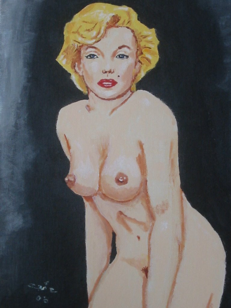 Marilyn Monroe Nude.