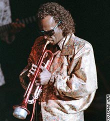 Miles Davis in 1987. The trumpeter, who died in 1991, still sells tens of thousands of albums a year.