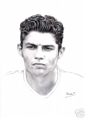 Cartoon Cristiano Ronaldo
