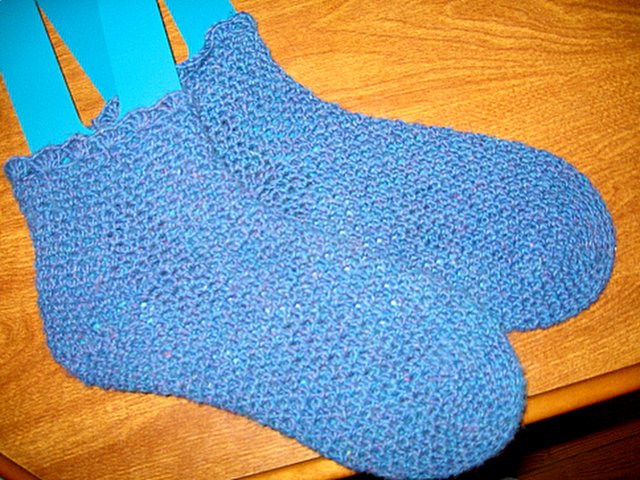 Alum Creek: Dye-O-Rama Crocheted Socks