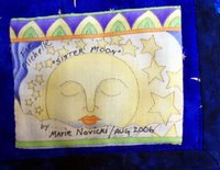 Sister Moon Quilt Label