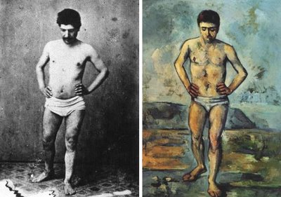 Bañista, de Paul Cezanne
