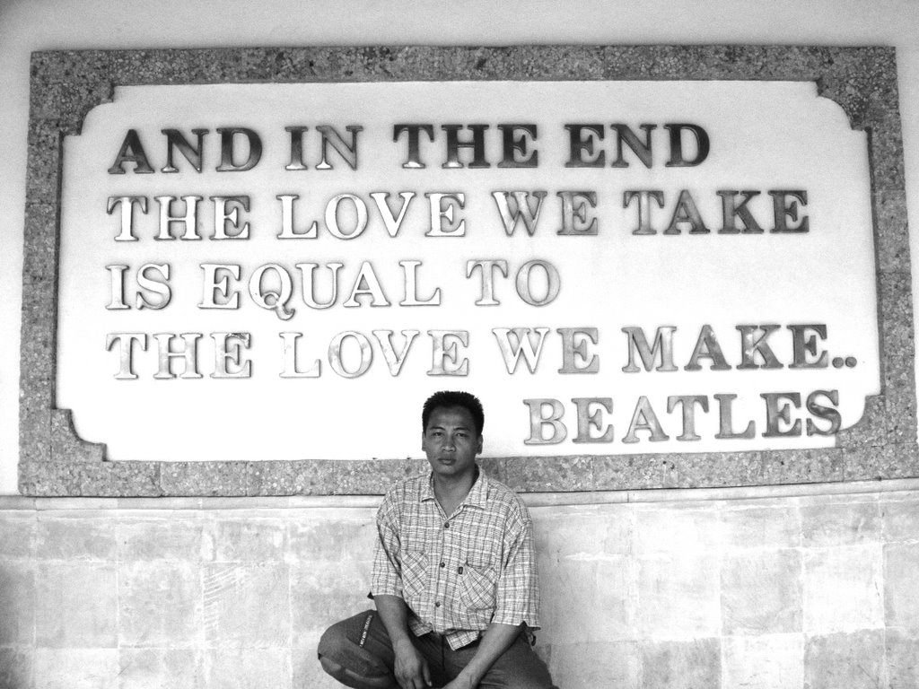 And In The End The Love We Take Is Equal To The Love We Make