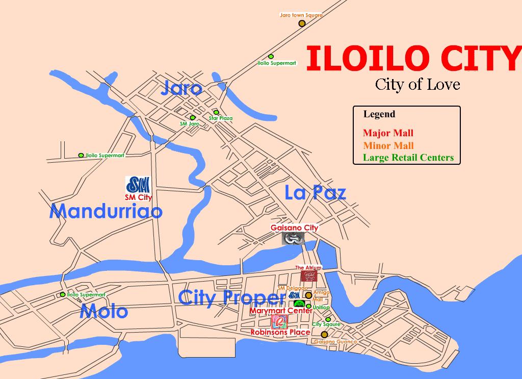 Iloilo City Map