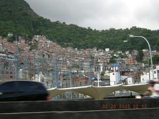 Rocinha is pronounced in English: Haw-SEE-neeya
