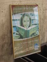 library poster