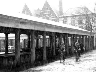 Gent, sotto la neve, 30 DIcembre 2005