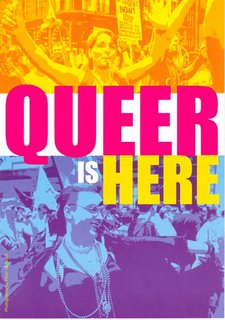 Queer Is Here flyer