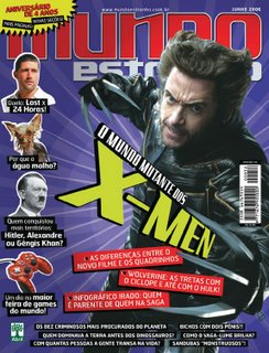 X-Men na capa da Mundo Estranho