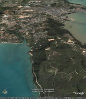 Google Earth view of Khao Khad