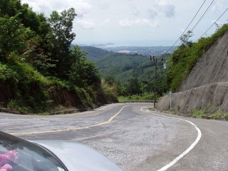 The road up Radar Hill