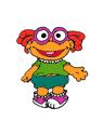 An extra female muppet who appeared to balance up the numbers a bit better
