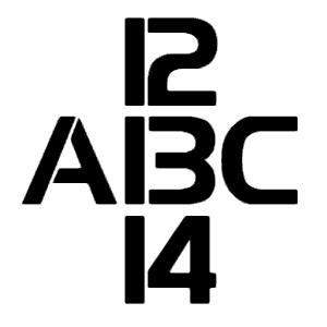ABC or 12 13 14 Illusion