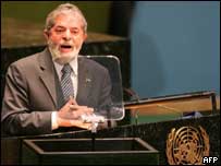 Lula na ONU, AFP, BBC