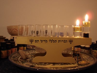 First night of Hanukkah 5766