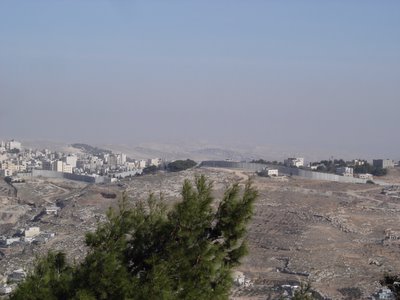 The Jerusalem barrier