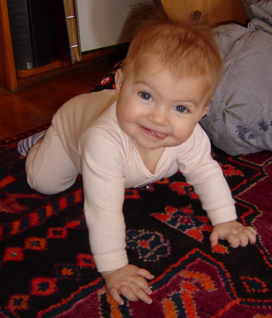 The Cutest Girl in the Whole World: I Am Trying to Crawl...